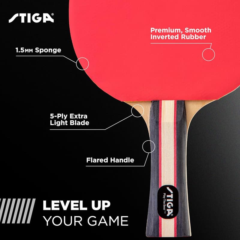 STIGA Performance Table Tennis Set for 2-4 Players - USATT Approved