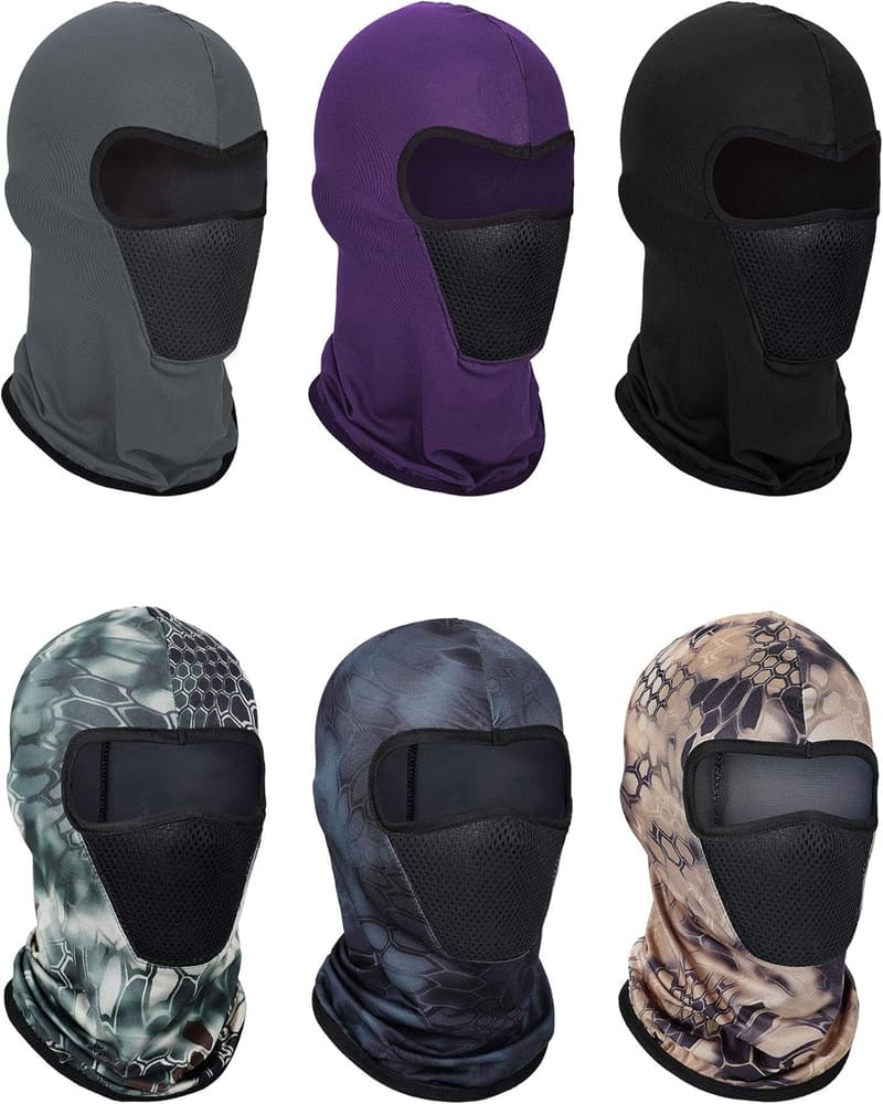 Winter Balaclava Face Mask Set for Outdoor Activities