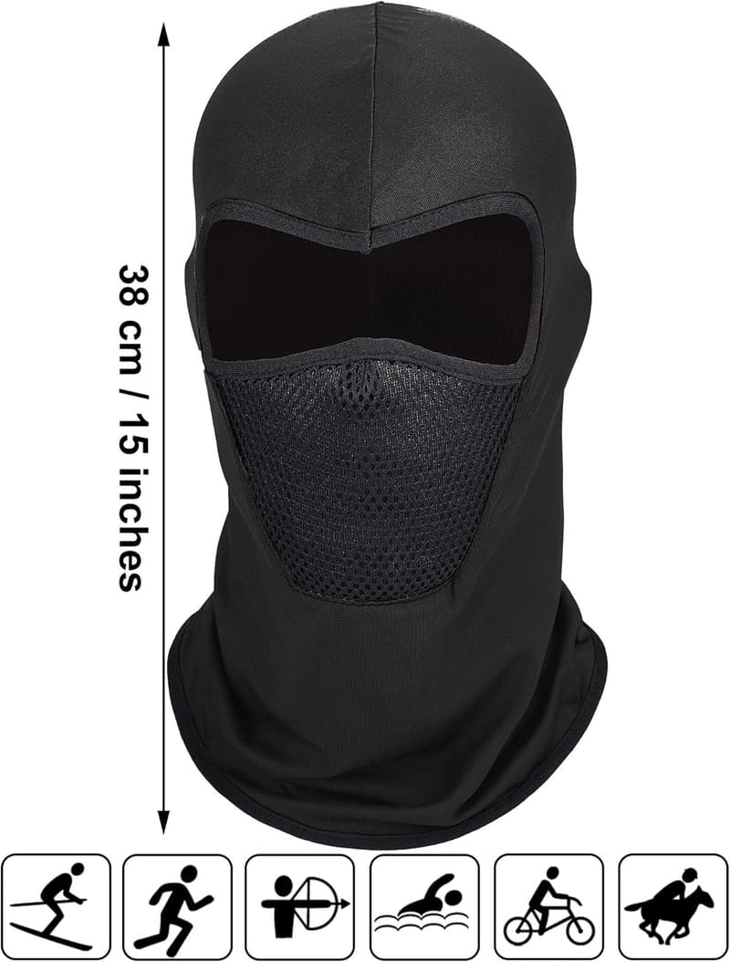 Winter Balaclava Face Mask Set for Outdoor Activities