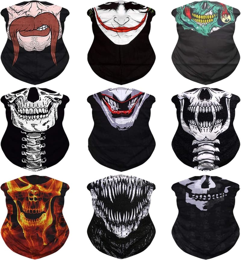 JOEYOUNG Bandana Neck Gaiter Magic Scarf Headwear