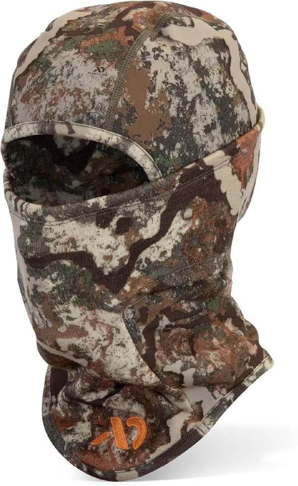 Merino Wool Camo Hunting Balaclava for Cold Weather
