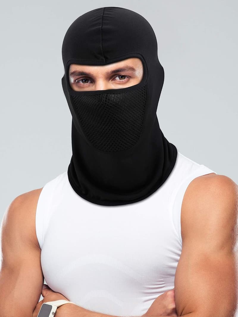 Summer Windproof Balaclava Face Mask Set for Men & Women