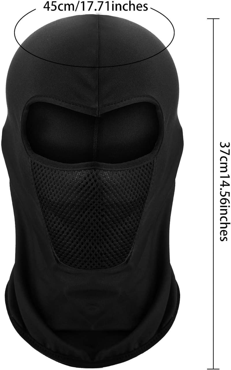 Summer Windproof Balaclava Face Mask Set for Men & Women
