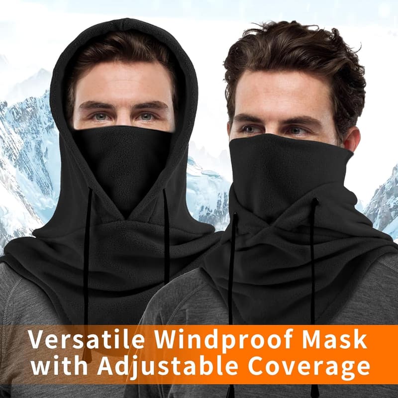 Full Winter Ski Mask for Men and Women - Breathable Balaclava