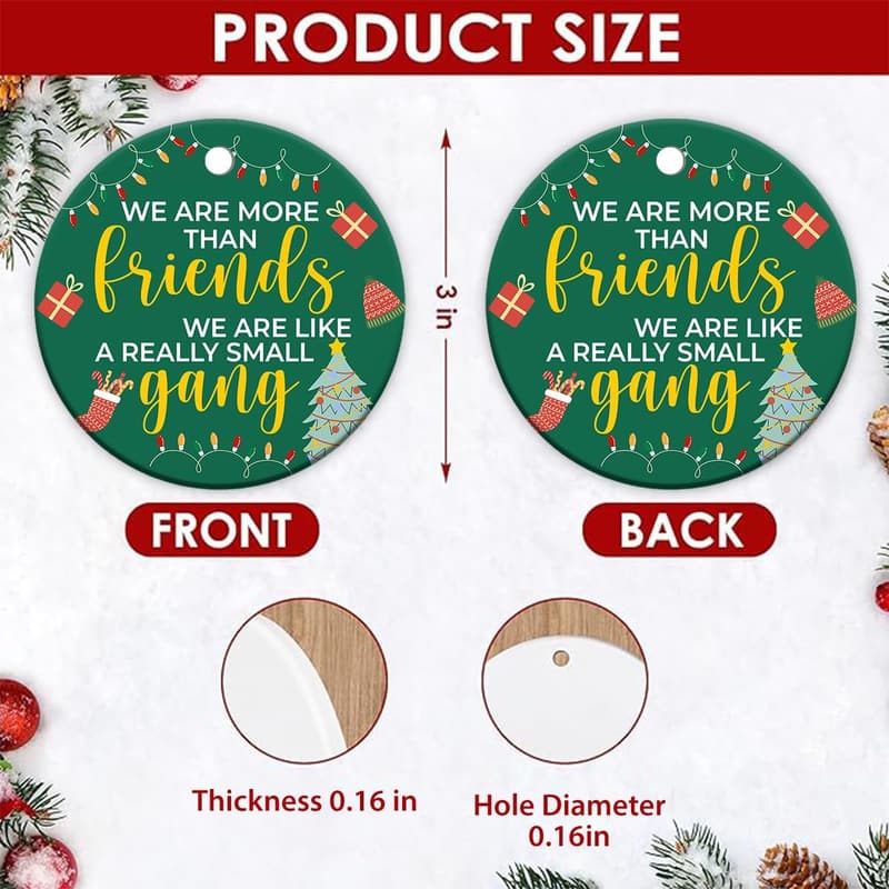 Friendship Ornament 2024 - Ceramic 