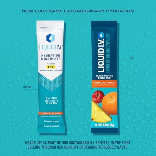 Tropical Punch Hydration Multiplier | Electrolyte Drink Mix (16 Servings)