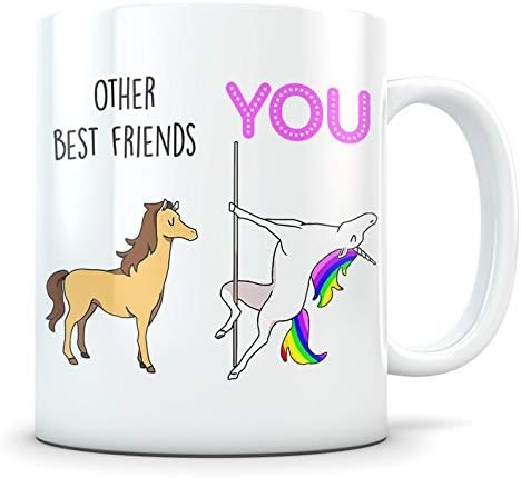 Funny Coffee Mug Gift for Best Friends - 11oz