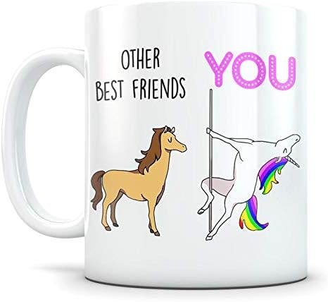 Funny Coffee Mug Gift for Best Friends - 11oz