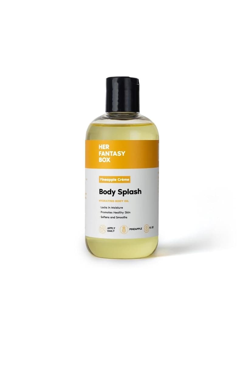 Hydrating Body Oil (Pineapple Cream) - Lightweight, All-Natural Formula