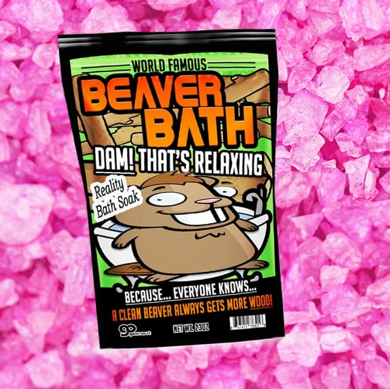 Bachelorette Party Pink Bath Salts for Best Friends