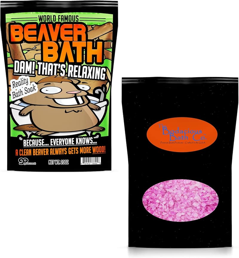 Bachelorette Party Pink Bath Salts for Best Friends
