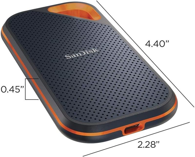 SanDisk 1TB Extreme PRO Portable SSD - USB-C, 1050MB/s