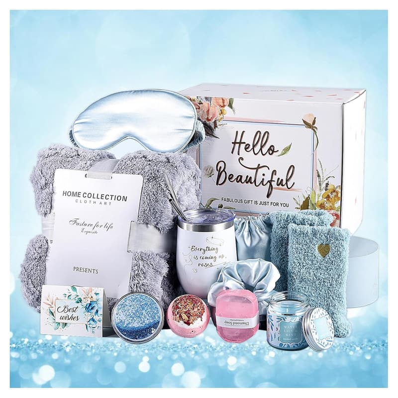 Spa Gift Basket for Women – Relaxing Get Well Soon Set