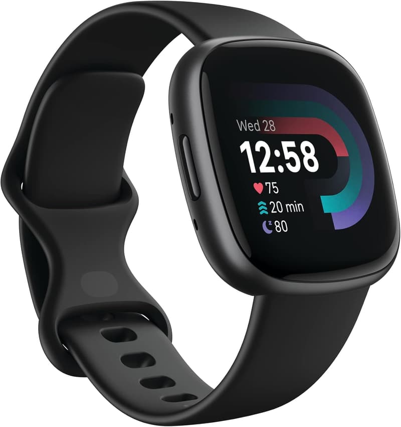 Fitbit Versa 4 Smartwatch: GPS, Heart Rate, 40+ Exercise Modes