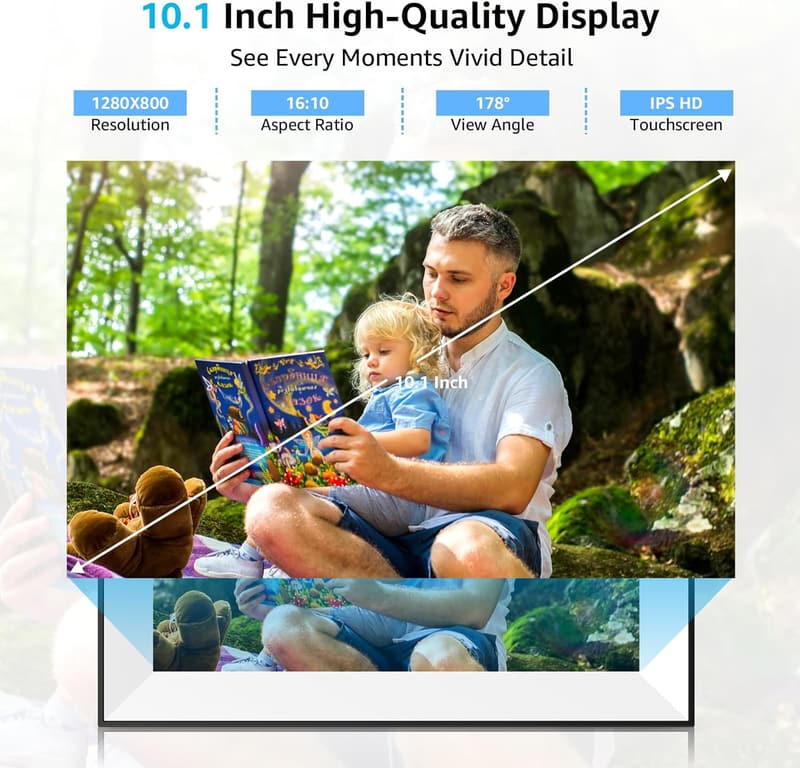 WiFi Digital Picture Frame with 10.1