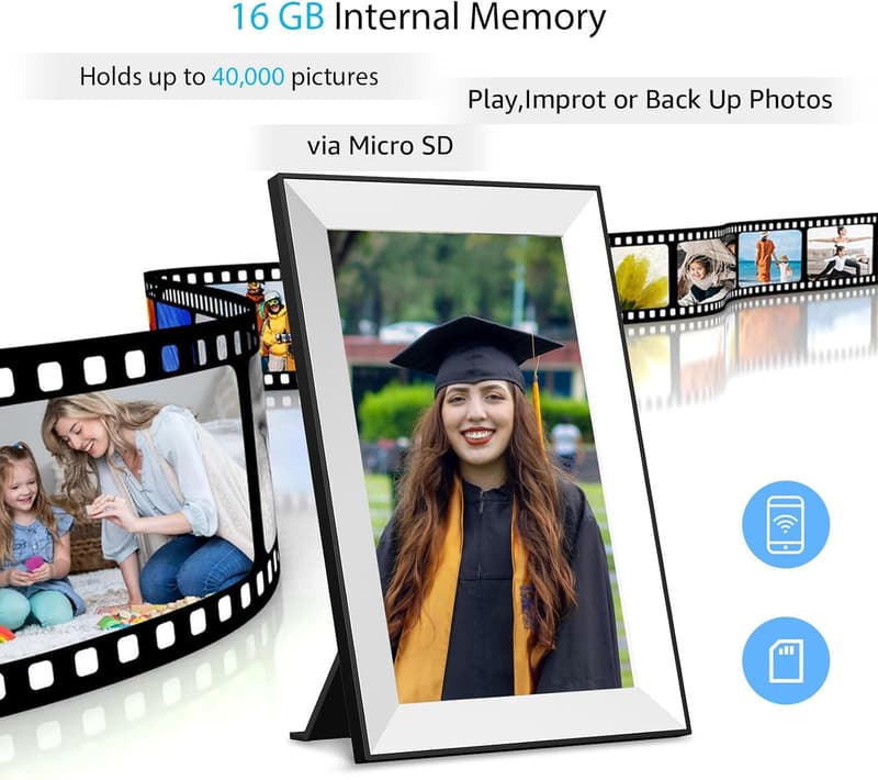 WiFi Digital Picture Frame with 10.1