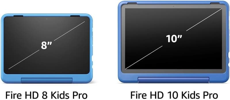 Fire HD 8 Kids Pro Tablet for Ages 6-12, 32GB, Ad-Free, 13hr Battery