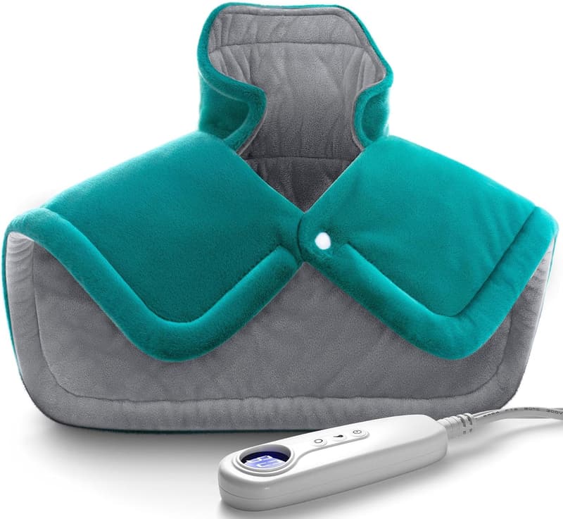 Electric Heating Pad for Neck & Back Pain Relief - Father's Day Gift
