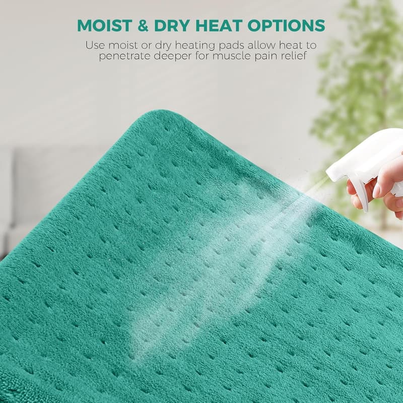 Moist Heat Pad for Back Pain Relief, 12