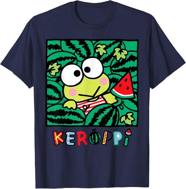 Summer Fun Keroppi Watermelon T-Shirt for Kids