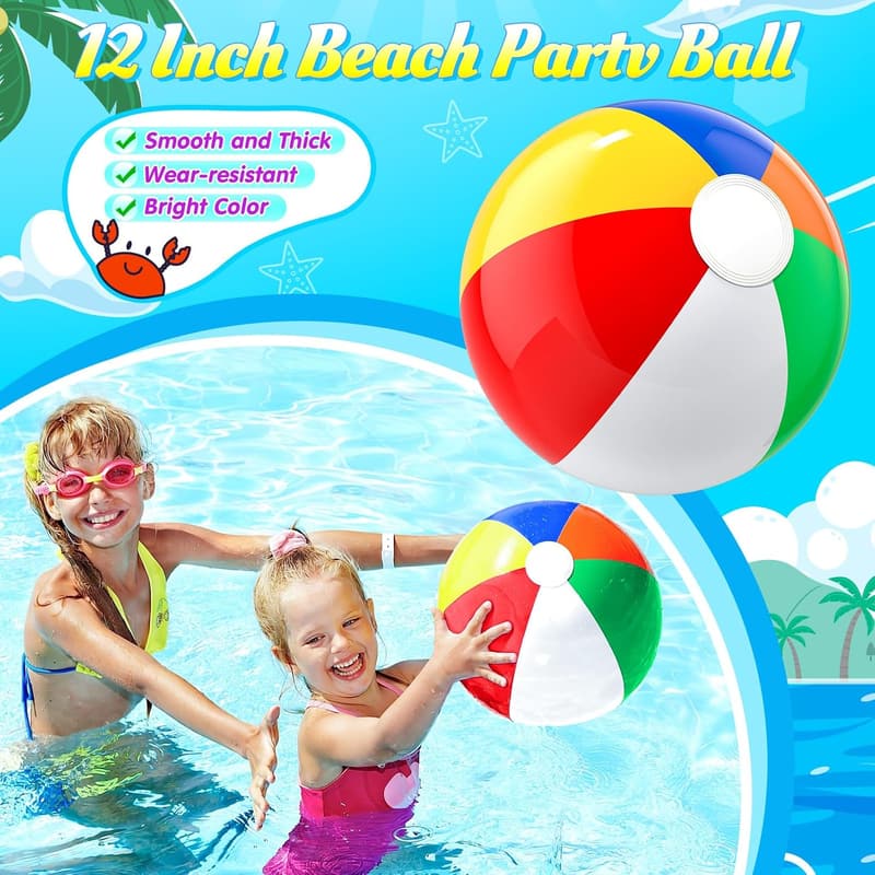 Summer Pool Party Favor Set - 72pcs Toys for Kids