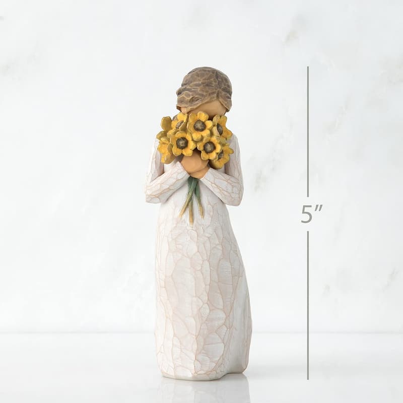 Warm Embrace Figurine - Hand-Painted Family & Friendship Gift