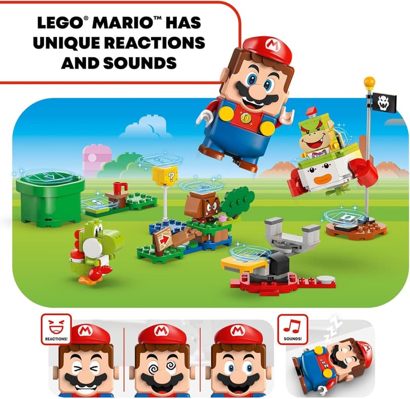 LEGO Super Mario Bowser Jr. Clown Car Playset for Ages 6+