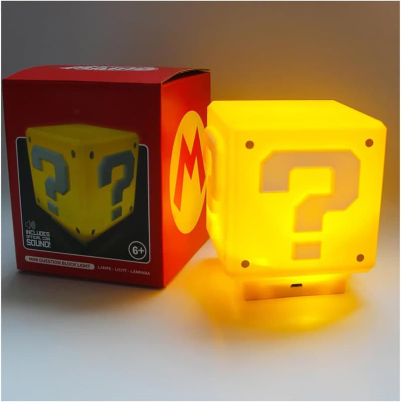 Super Mario Bros. Charging Night Light – Desktop USB Lamp for Kids