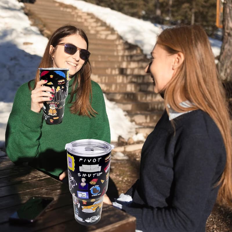 Funny TV Show 30 oz Stainless Steel Insulated Coffee Tumbler