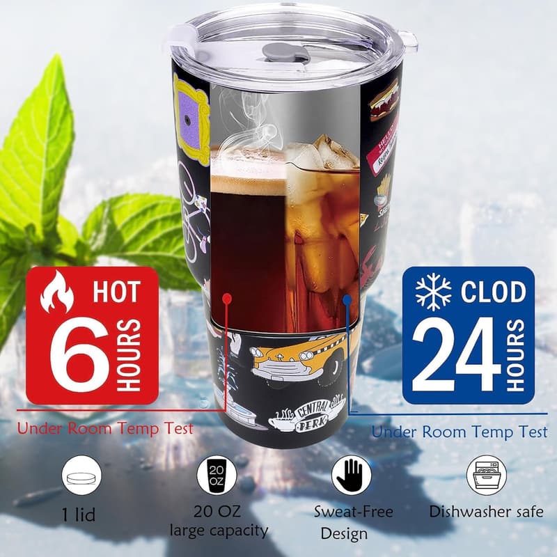 Funny TV Show 30 oz Stainless Steel Insulated Coffee Tumbler