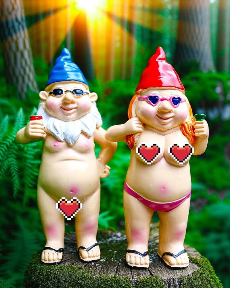 Funny Resin Garden Gnomes - Outdoor Decor for Home & Gifts