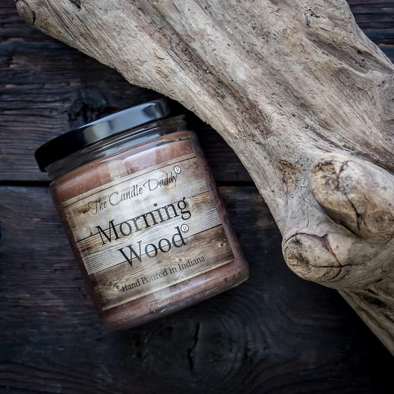 Cedarwood Vanilla Scented Candle - 6 oz, 40 Hour Burn Time