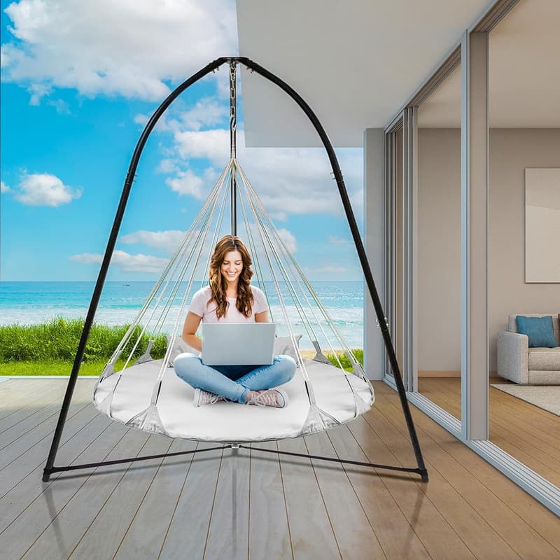 Premium Cotton Double Hammock Swing Chair - 56