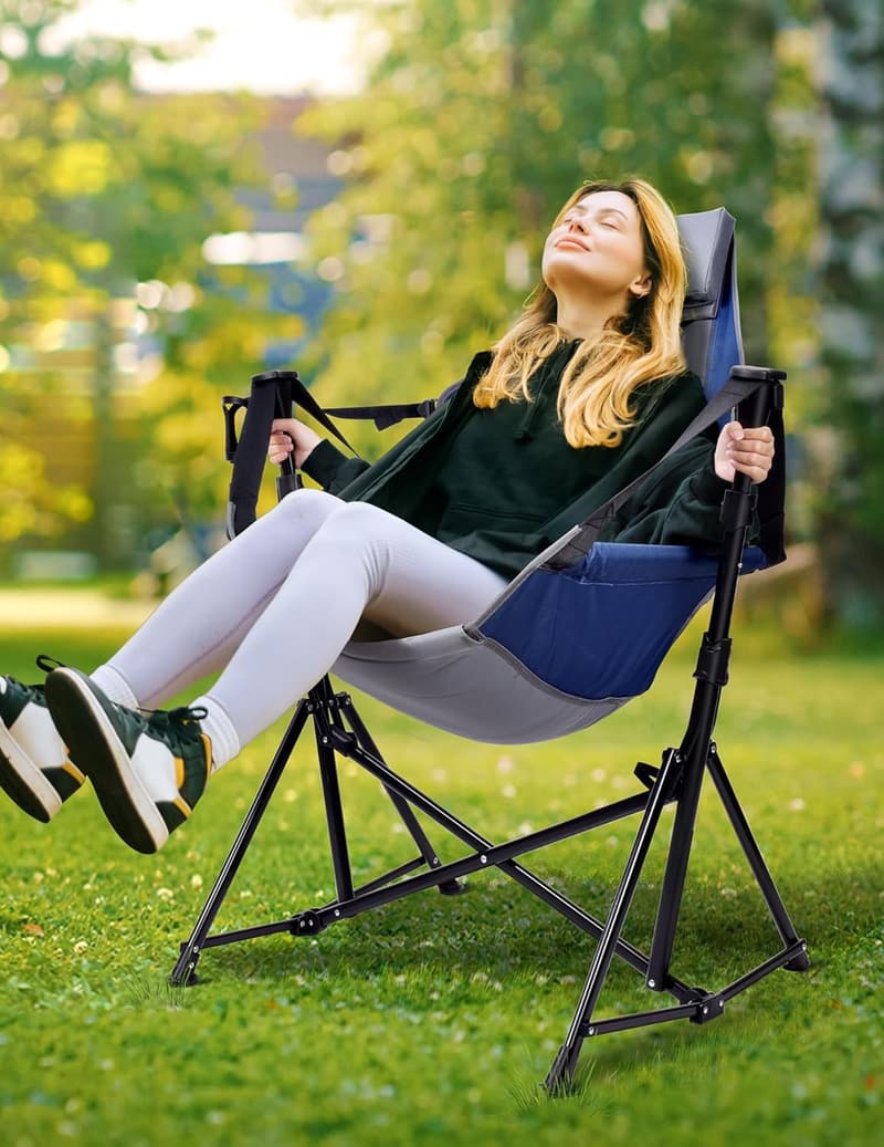 Portable Adjustable Hammock Chair for Camping - 450 LBS Capacity