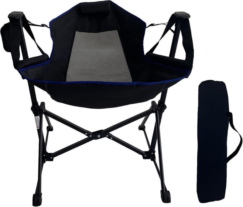 Portable Folding Hammock Chair - Adjustable, Supports 300LBS