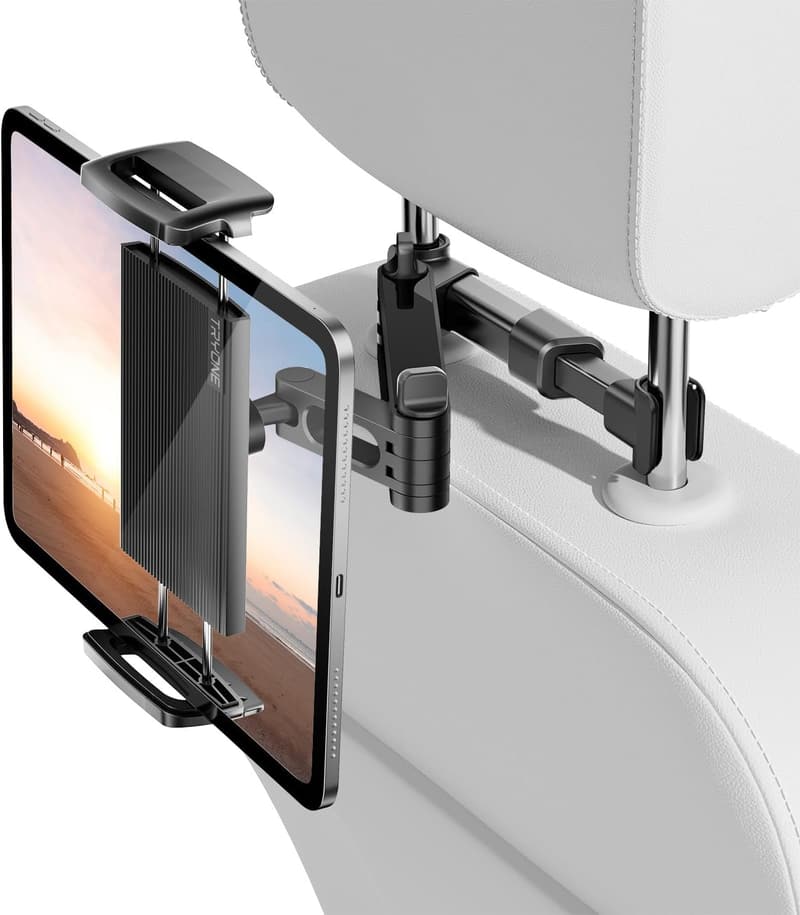Backseat Tablet Holder Mount for Kids - Compatible with 4.7-12.9