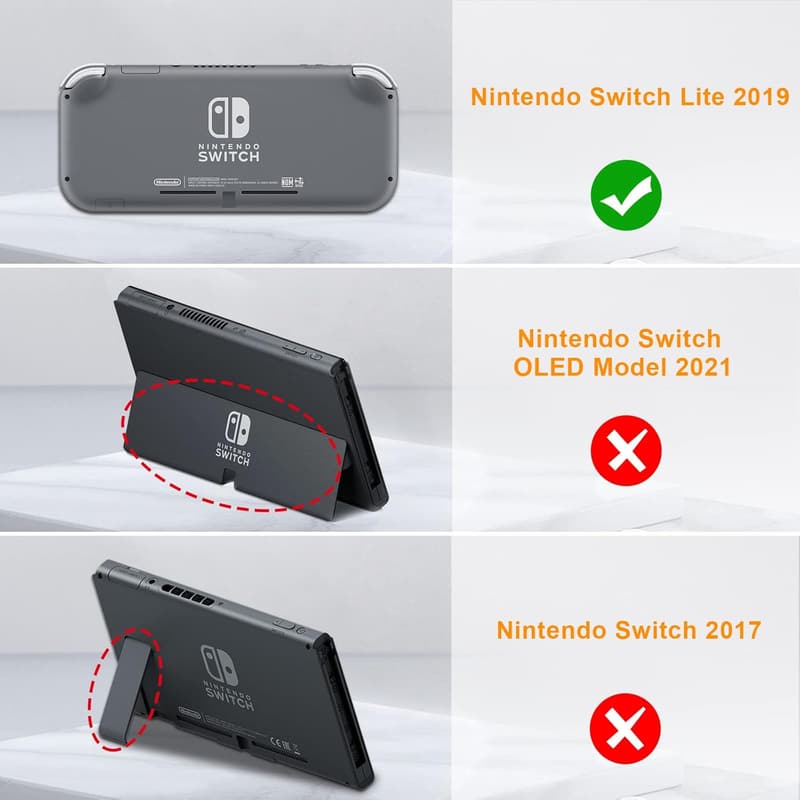 Kids Shockproof Case for Nintendo Switch Lite - Ultralight, Ergonomic Grip