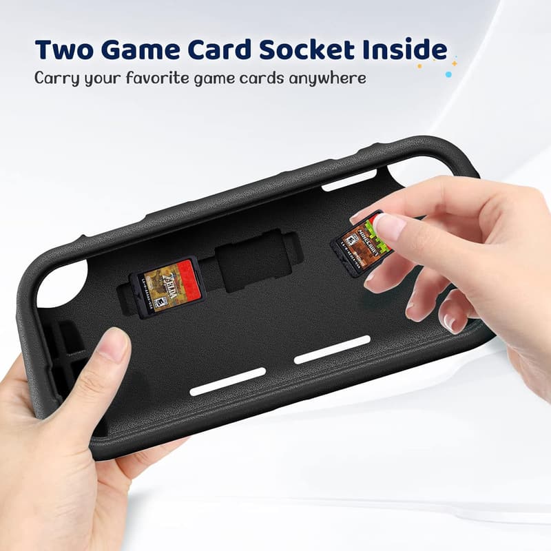 Kids Shockproof Case for Nintendo Switch Lite - Ultralight, Ergonomic Grip