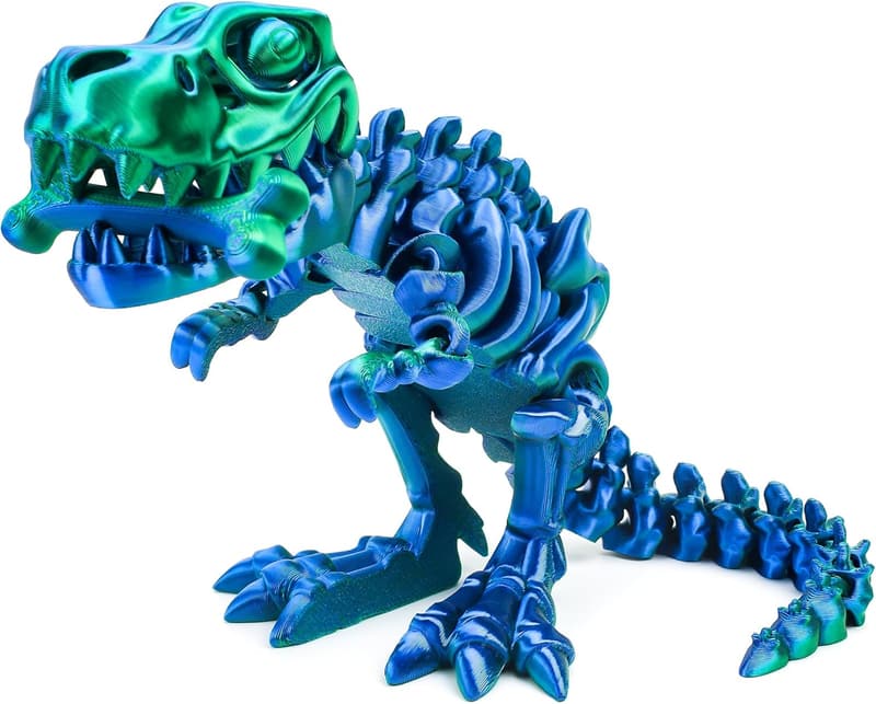Articulated T-Rex Skeleton Fidget Toy for Home or Office Decor