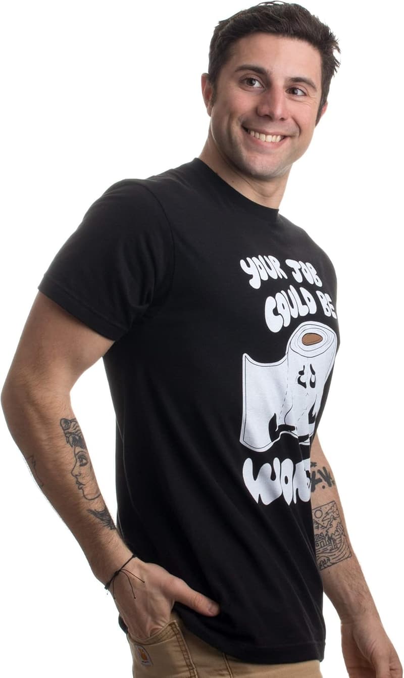 Inappropriate Funny Toilet Humor T-Shirt for Men