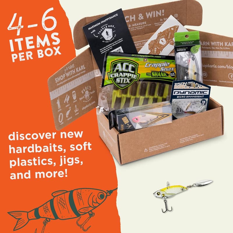 Panfish & Trout Fishing Kit - Mystery Tackle Box