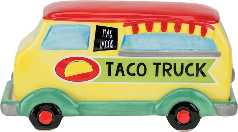 Taco Truck Butter Dish - Cute Covered Serveware