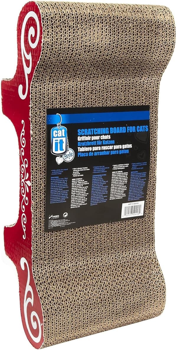 Catit Catnip Scratching Bench for Cats