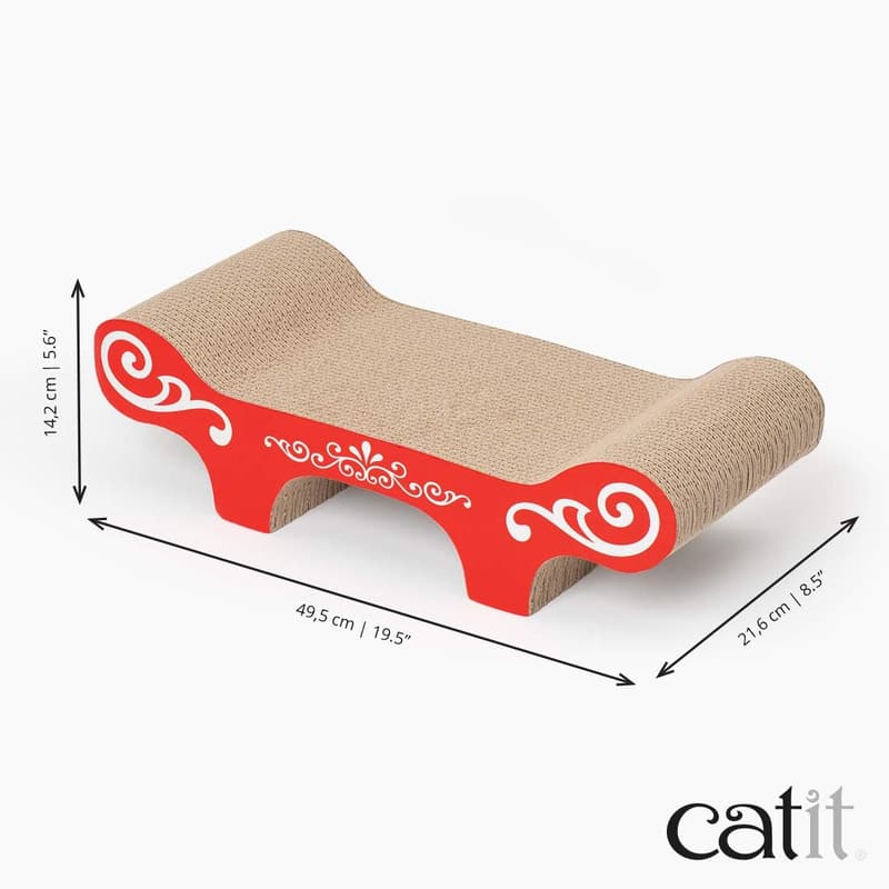 Catit Catnip Scratching Bench for Cats
