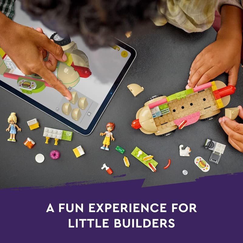 LEGO Friends Hot Dog Food Truck Play Set with Mini Dolls