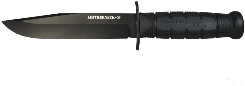 Cold Steel Leatherneck SF Fixed Blade Camping Knife - D2 Steel, 5