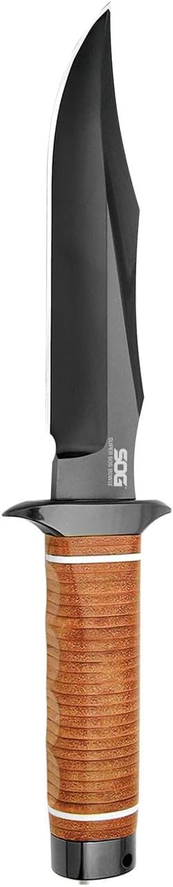Fixed Blade Tactical Knife with Sculpted Cross Guard