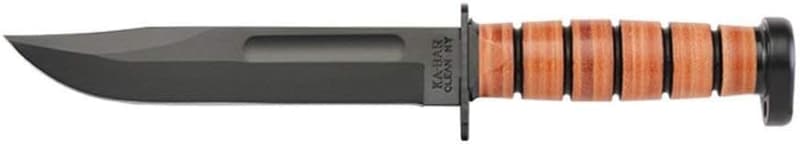 Ka-Bar Dog's Head Utility Knife with Sheath - 12