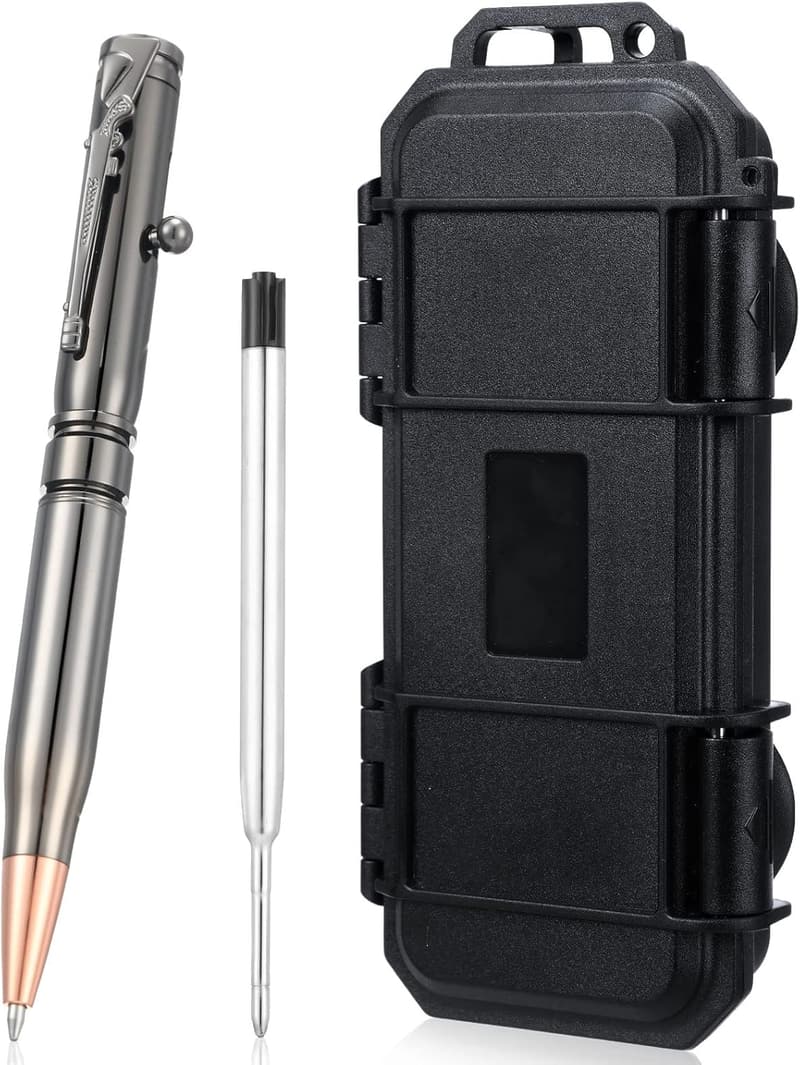 Tactical Bullet Ballpoint Pen with Gift Box for Men