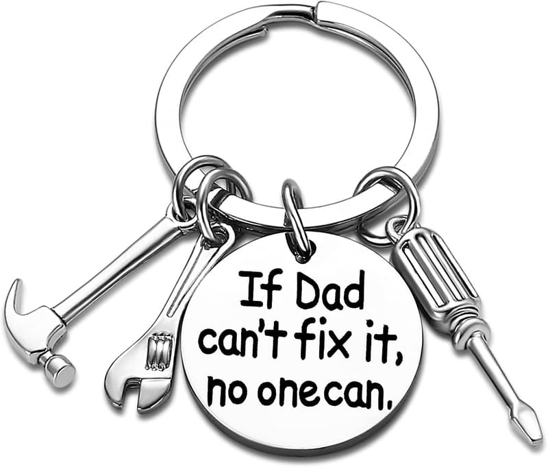 Father's Day Keychain Gift from Kids